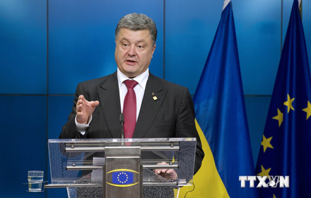 Tổng thống Ukraine Petro Poroshenko.